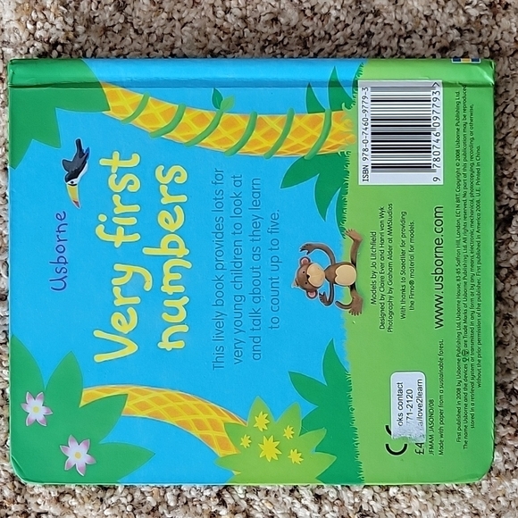 Usborne Very first numbers book - Picture 2 of 2